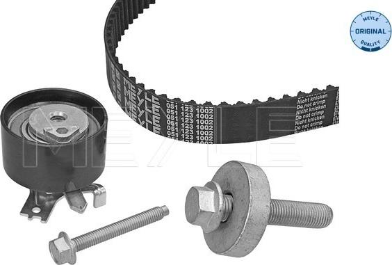 Meyle 36-51 049 0013 - Комплект зубчатого ремня ГРМ autospares.lv