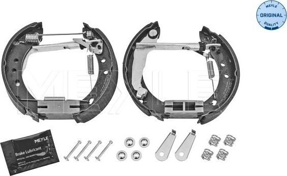 Meyle 36-14 533 0003/K - Комплект тормозных колодок, барабанные autospares.lv