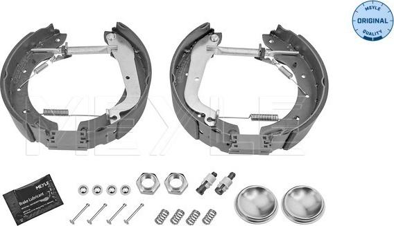 Meyle 36-14 533 0017/K - Комплект тормозных колодок, барабанные autospares.lv