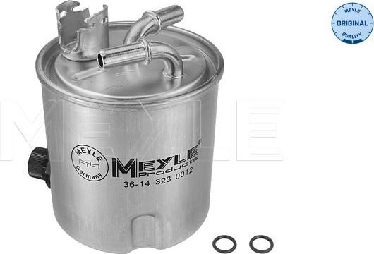 Meyle 36-14 323 0012 - Топливный фильтр autospares.lv
