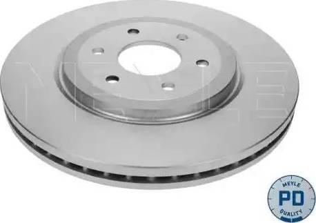 Meyle 36-15 521 0051/PD - Тормозной диск autospares.lv