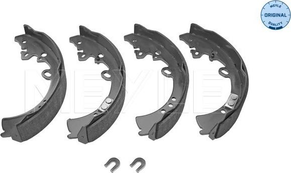 Meyle 30-14 533 0006 - Комплект тормозных колодок, барабанные autospares.lv