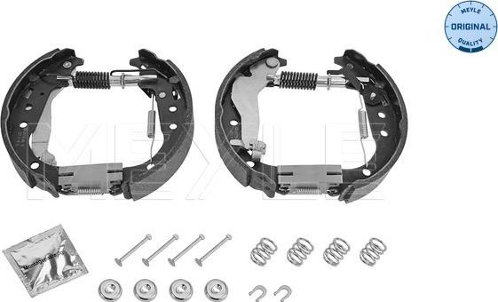 Meyle 30-14 533 0003/K - Комплект тормозных колодок, барабанные autospares.lv