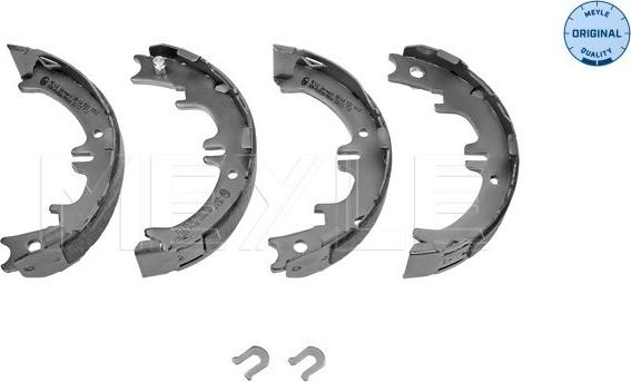 Meyle 30-14 533 0012 - Комплект тормозов, ручник, парковка autospares.lv