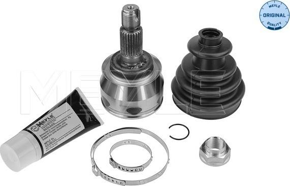 Meyle 314 498 0002 - Шарнирный комплект, ШРУС, приводной вал autospares.lv