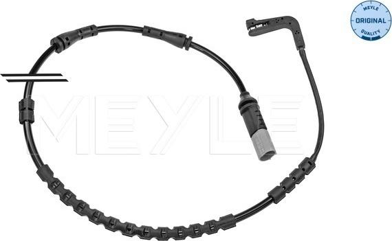 Meyle 314 527 0019 - Сигнализатор, износ тормозных колодок autospares.lv