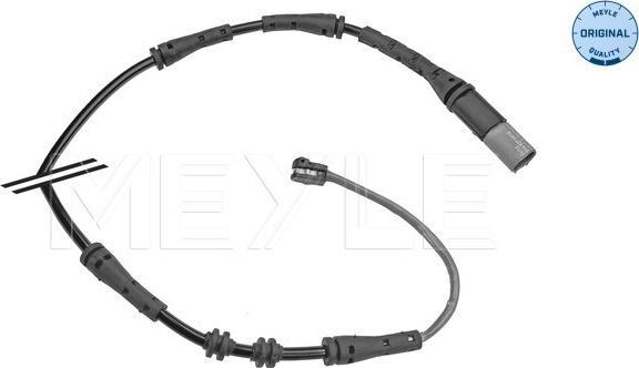 Meyle 314 527 0015 - Сигнализатор, износ тормозных колодок autospares.lv