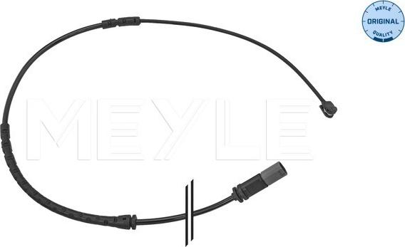 Meyle 314 527 0010 - Сигнализатор, износ тормозных колодок autospares.lv