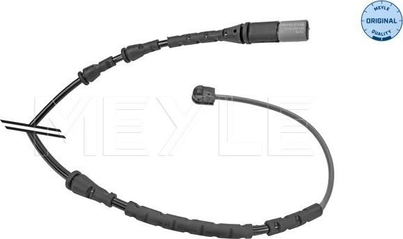 Meyle 314 527 0013 - Сигнализатор, износ тормозных колодок autospares.lv