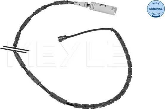 Meyle 314 527 0012 - Сигнализатор, износ тормозных колодок autospares.lv