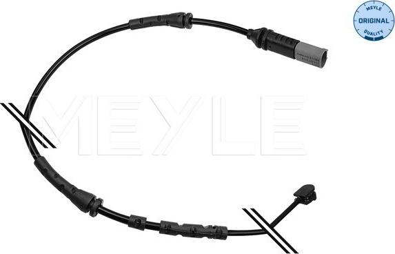 Meyle 314 527 0034 - Сигнализатор, износ тормозных колодок autospares.lv