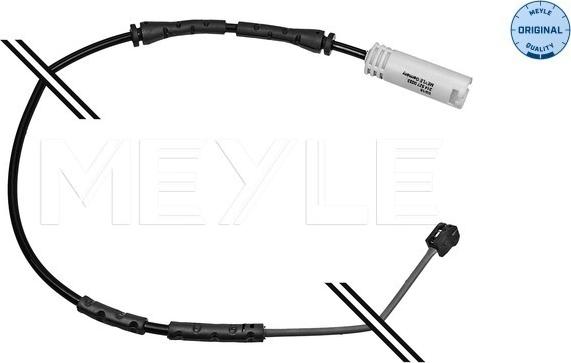 Meyle 314 527 0033 - Сигнализатор, износ тормозных колодок autospares.lv