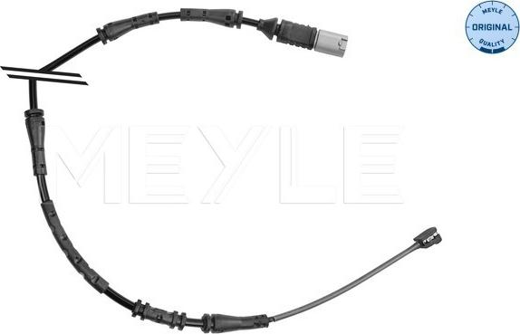 Meyle 314 527 0029 - Сигнализатор, износ тормозных колодок autospares.lv