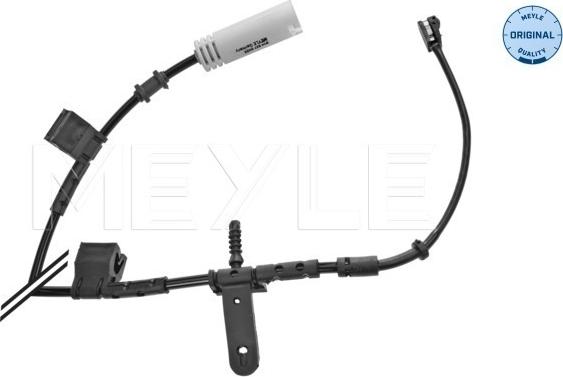 Meyle 314 527 0023 - Сигнализатор, износ тормозных колодок autospares.lv