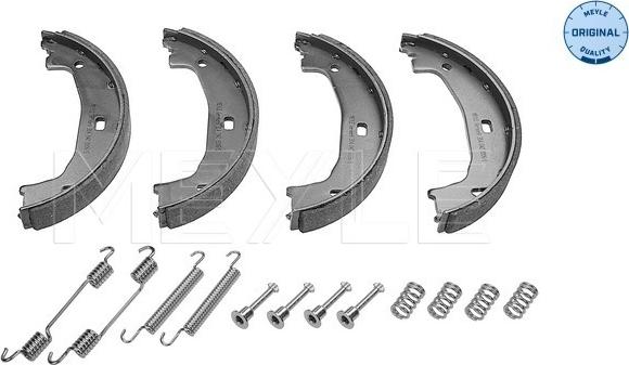 Meyle 314 042 0006/S - Комплект тормозов, ручник, парковка autospares.lv