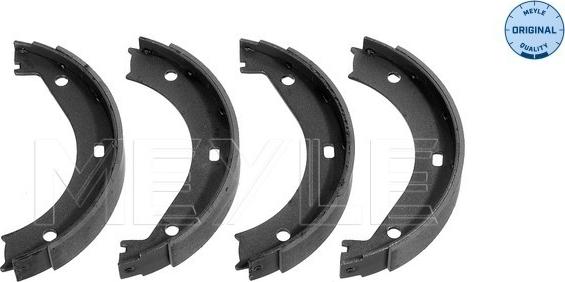 Meyle 314 115 9401 - Комплект тормозов, ручник, парковка autospares.lv