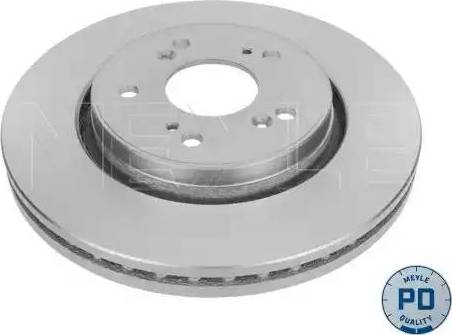 Meyle 31-15 521 0034/PD - Тормозной диск autospares.lv