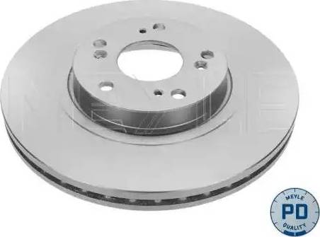 Meyle 31-15 521 0038/PD - Тормозной диск autospares.lv