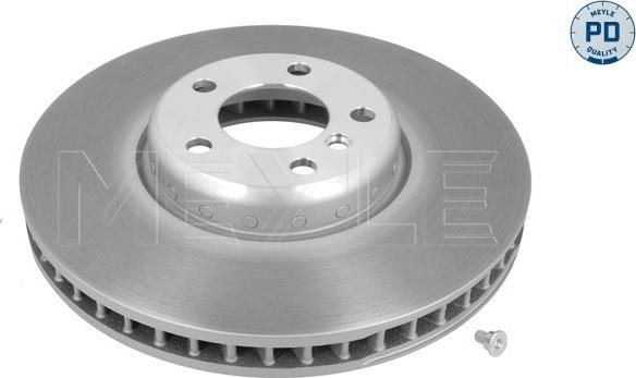 Meyle 383 521 0024/PD - Тормозной диск autospares.lv