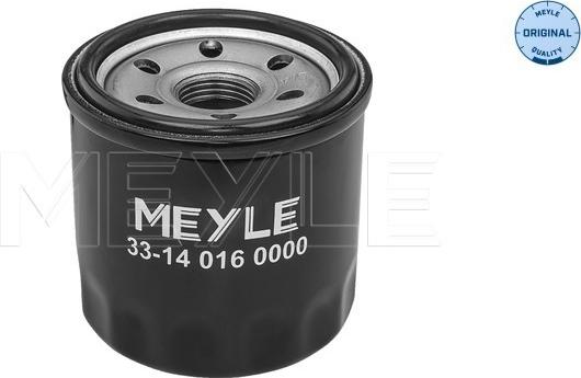 Meyle 33-14 016 0000 - Масляный фильтр autospares.lv