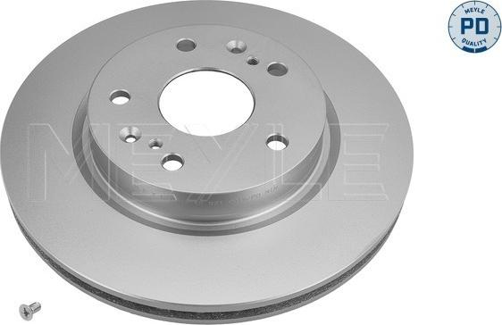 Meyle 33-15 521 0019/PD - Тормозной диск autospares.lv