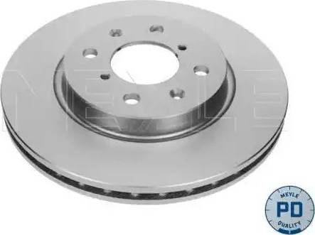 Meyle 33-15 521 0013/PD - Тормозной диск autospares.lv