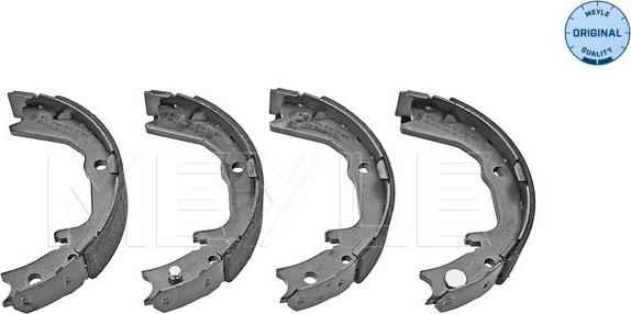 Meyle 32-14 533 0015 - Комплект тормозов, ручник, парковка autospares.lv