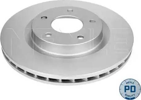 Meyle 32-15 521 0022/PD - Тормозной диск autospares.lv