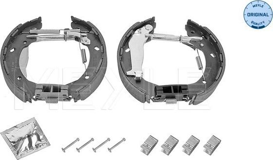 Meyle 37-14 533 0004/K - Комплект тормозных колодок, барабанные autospares.lv