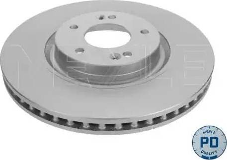 Meyle 37-15 521 0026/PD - Тормозной диск autospares.lv