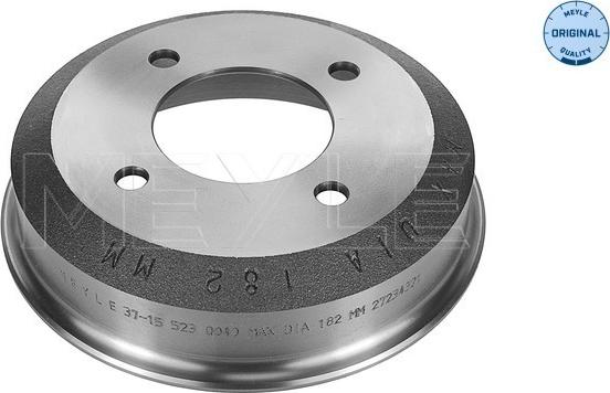 Meyle 37-15 523 0040 - Тормозной барабан autospares.lv