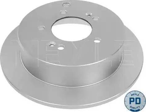 Meyle 37-15 523 0005/PD - Тормозной диск autospares.lv