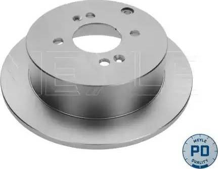 Meyle 37-15 523 0012/PD - Тормозной диск autospares.lv