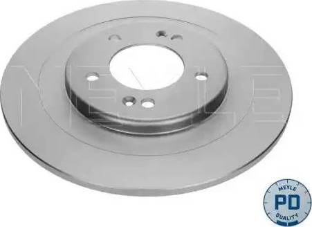 Meyle 37-15 523 0022/PD - Тормозной диск autospares.lv