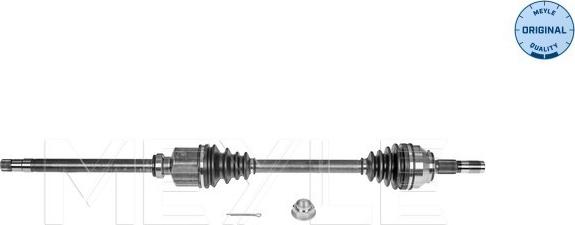 Meyle 214 498 0064 - Приводной вал autospares.lv