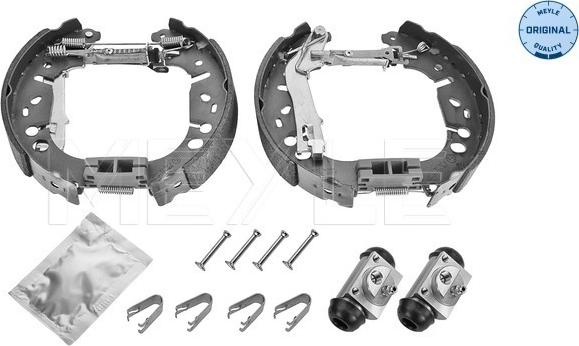 Meyle 214 533 0035 - Комплект тормозных колодок, барабанные autospares.lv