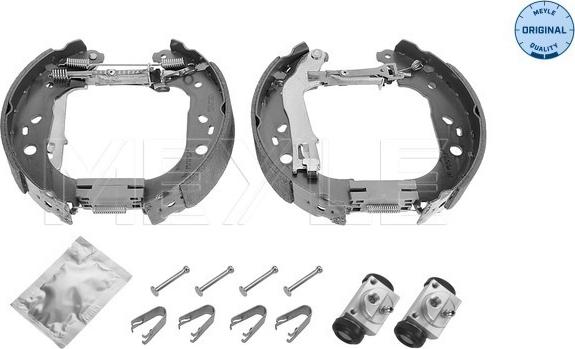 Meyle 214 533 0031 - Комплект тормозных колодок, барабанные autospares.lv