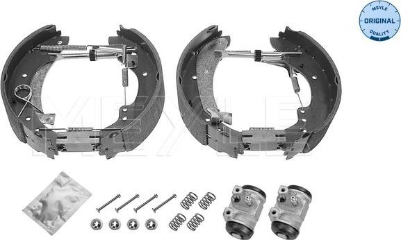 Meyle 214 533 0033 - Комплект тормозных колодок, барабанные autospares.lv