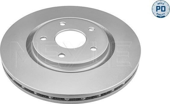 Meyle 215 521 0050/PD - Тормозной диск autospares.lv
