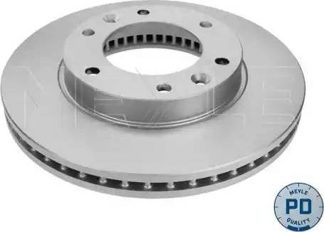 Meyle 28-15 521 0017/PD - Тормозной диск autospares.lv