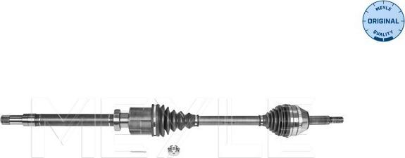 Meyle 714 498 0054 - Приводной вал autospares.lv