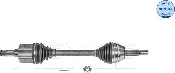 Meyle 714 498 0056 - Приводной вал autospares.lv