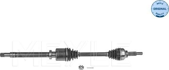 Meyle 714 498 0063 - Приводной вал autospares.lv