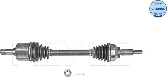 Meyle 714 498 0062 - Приводной вал autospares.lv