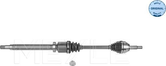 Meyle 714 498 0034 - Приводной вал autospares.lv