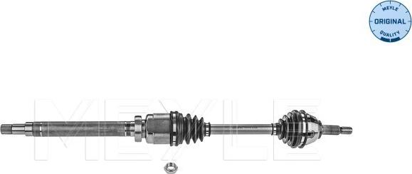 Meyle 714 498 0035 - Приводной вал autospares.lv