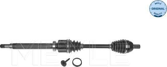 Meyle 714 498 0100 - Приводной вал autospares.lv