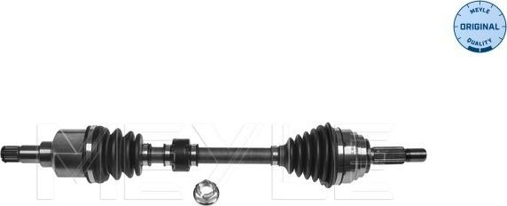 Meyle 714 498 0103 - Приводной вал autospares.lv