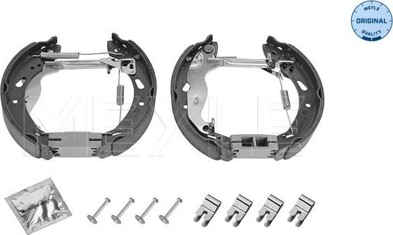 Meyle 714 533 0008/K - Комплект тормозных колодок, барабанные autospares.lv