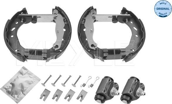 Meyle 714 533 0014 - Комплект тормозных колодок, барабанные autospares.lv